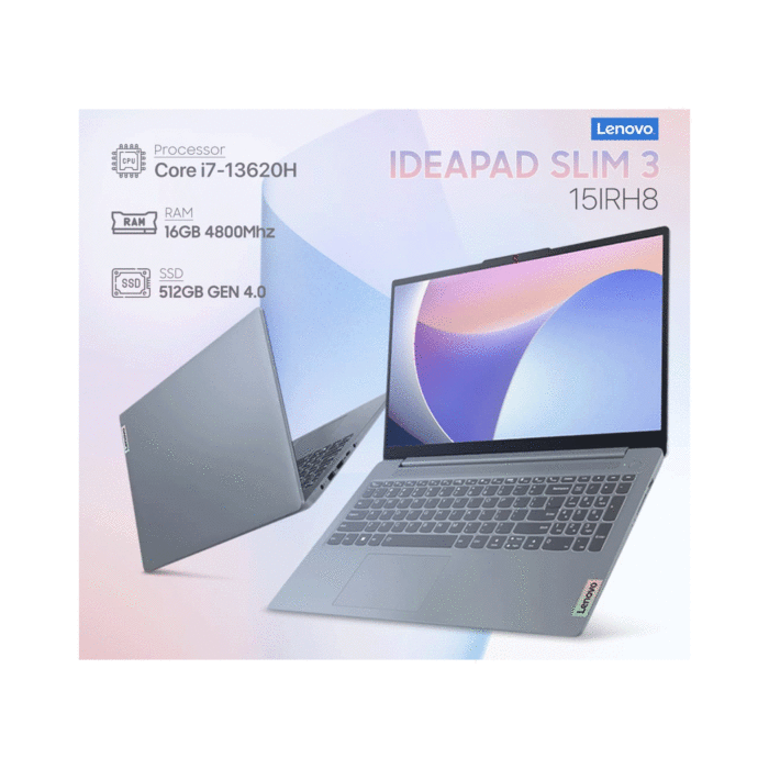 Lenovo Slim 3 IdeaPad – 13th Gen Core i7 Laptop